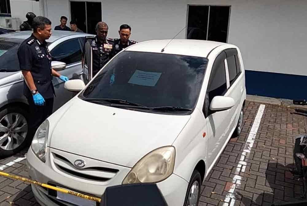 Antara kenderaan yang dirampas daripada sindiket pengedaran dadah.