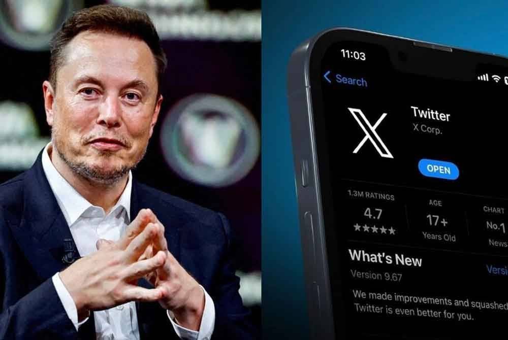Elon Musk sahkan X hadapi 'serangan siber besar-besaran'.