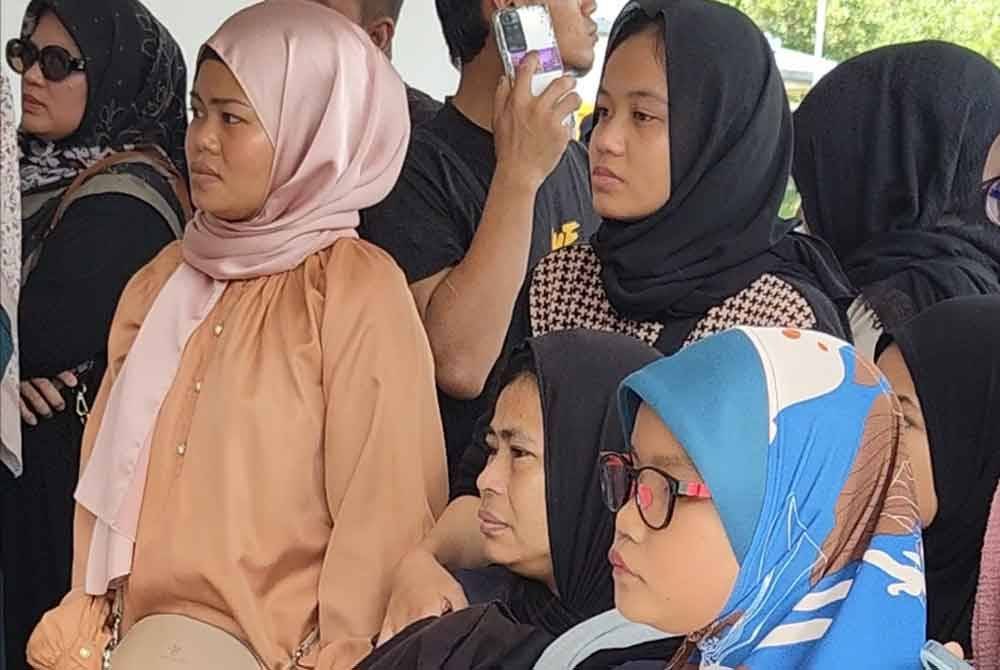 Rohani ketika berada di Unit Forensik Hospital Rembau, Jumaat lalu.