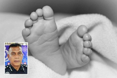 Seorang wanita ditahan kerana disyaki menyembunyikan kelahiran dengan menghantar mayat bayi baru lahir dan masih bertali pusat ke Pusat Perlindungan Bayi di sebuah hospital swasta di Kuantan, pada Isnin. (Gambar kecil: Wan Mohd Zahari) Gambar hiasan