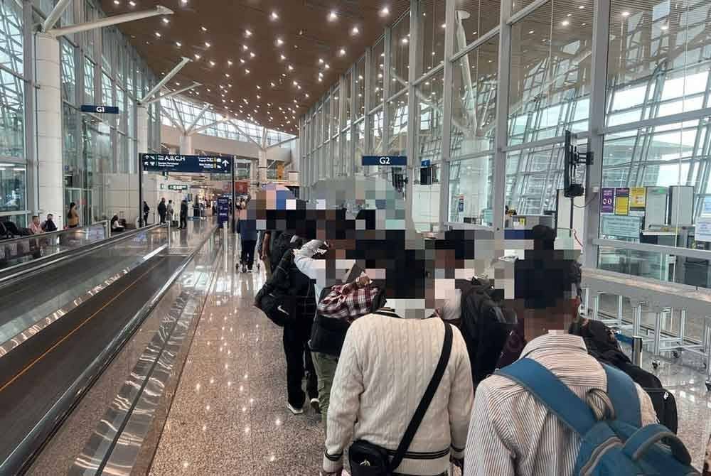 Seramai 108 warga asing yang tiba di KLIA, ditolak kemasukan ke Malaysia selepas gagal mematuhi syarat.