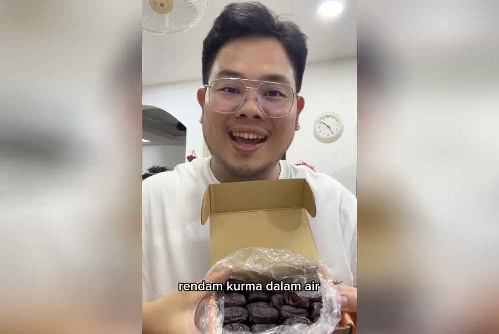 Chuan Chin komited untuk cuba berpuasa penuh pada kali ini. Foto Instagram Wee Chuan Chin