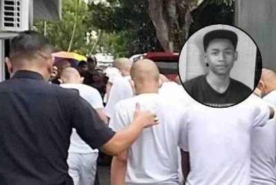 Mohamad Nazmie Aizzat atau Ijat memberitahu Mahkamah Tinggi bahawa dia menampar muka, memukul bahu, menendang dan memijak pinggang mangsa di bilik asrama 5 Belian.