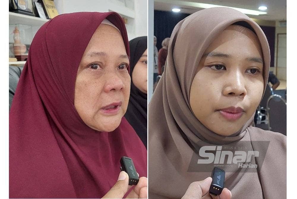 Rusilah dan Nur Dayana.