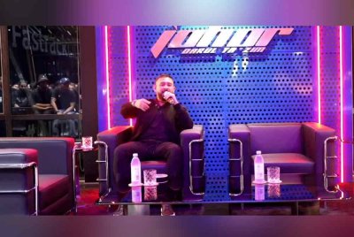 Tunku Mahkota Ismail dalam satu sesi soal jawab bersama penyokong JDT pada Rabu.