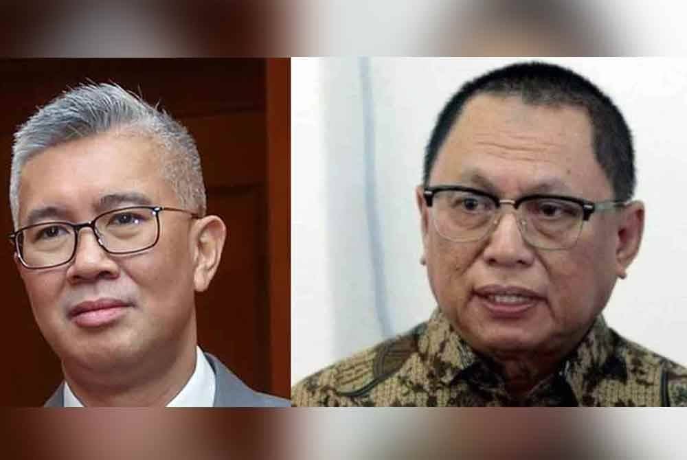 Tengku Zafrul (kiri), Mohd Puad