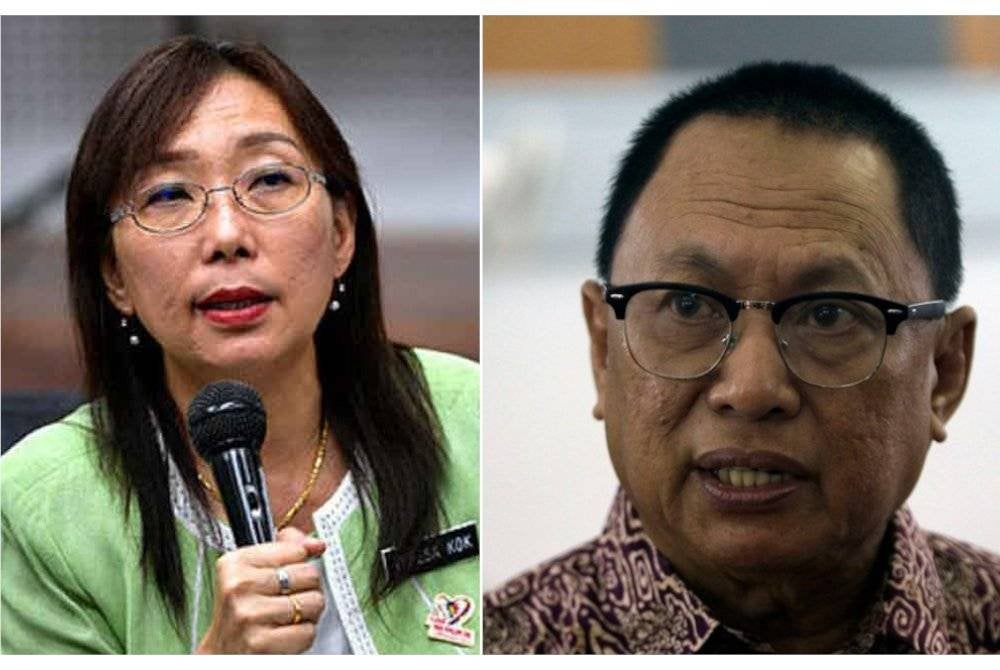 Teresa Kok dan Puad Zarkashi.