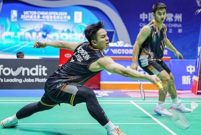 Nur Izzuddin (kiri) dan Sze Fei mahu mengalih fokus kepada Terbuka Swiss minggu depan.