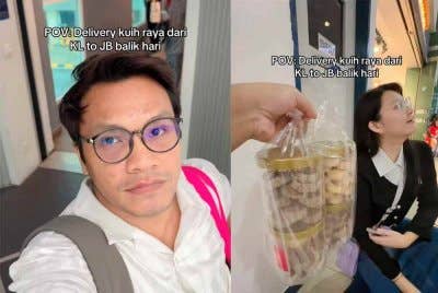 Pelanggan sanggup menanggung kos penerbangan Nizam semata-mata untuk mendapatkan biskut raya Oh Mak Kita.