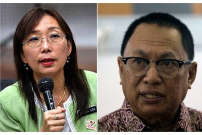 Teresa Kok dan Puad Zarkashi.