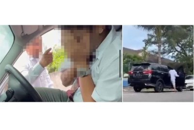 Seorang lelaki yang dipercayai memukul seorang pelajar direman sehari untuk membantu siasatan.