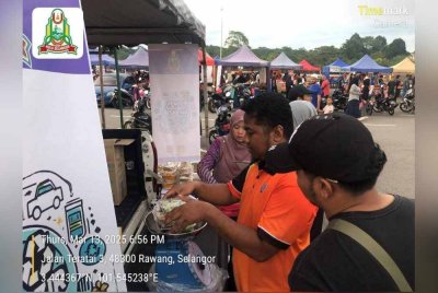 Inisiatif TakNakBazir x MySaveFood berjaya menyelamatkan 16.805kg makanan dan minuman. Foto: Facebook MPHS