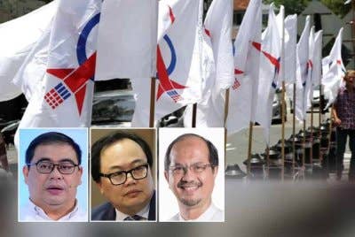 Barisan kepimpinan lebih mesra dengan Barisan Nasional (BN) dan Kerajaan Perpaduan dijangka mendominasi Jawatankuasa Eksekutif Pusat (CEC) sekiranya Setiausaha Agung DAP Anthony Loke dipilih semula dalam pemilihan parti. Gambar kecil dari kiri: Awang Azman, James, Tengku Zulpuri