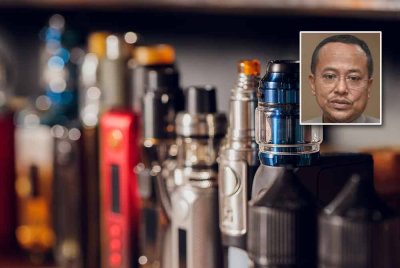 Terengganu tetap dengan pendirian mengharamkan penggunaan vape. Gambar kecil: Ahmad Samsuri