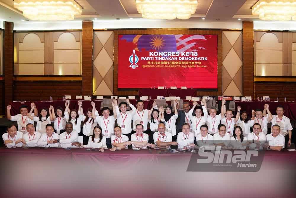 Gobind Singh dilantik sebagai Pengerusi Kebangsaan dan Menteri Pengangkutan, Anthony Loke sebagai Setiausaha Agung dalam pemilihan Jawatankuasa Eksekutif Pusat (CEC) DAP bagi penggal 2025 hingga 2028 menandakan titik perubahan penting dalam parti itu. Foto SINAR HARIAN/ROSLI TALIB