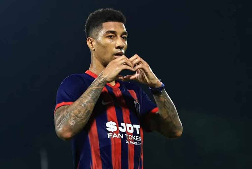 Israfilov meledak dua gol buat JDT di Bandaraya. Foto Johor Southern Tigers