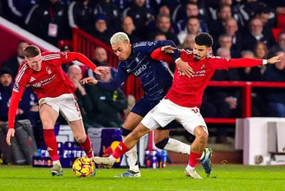 Peminat Forest kecewa apabila Morgan Gibbs-White (kanan) dan Elliot Anderson (kiri) tidak dipanggil menyertai skuad England untuk aksi Kelayakan Piala Dunia 2026 menentang Albania dan Latvia. Foto Agensi