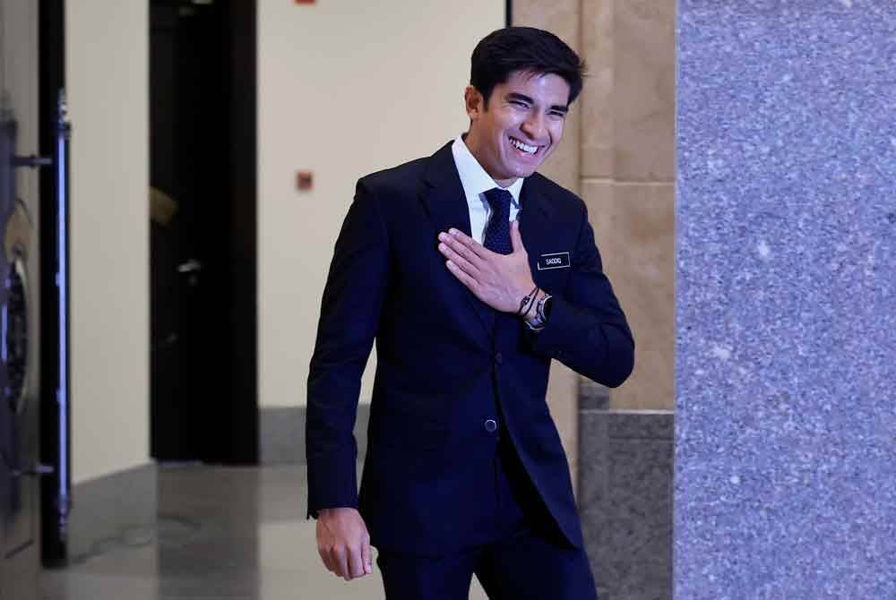 Ahli Parlimen Muar Syed Saddiq Syed Abdul Rahman hadir ke Mahkamah Rayuan hari ini berhubung rayuannya bagi mengetepikan sabitan dan hukuman penjara tujuh tahun dengan dua sebatan serta denda RM10 juta kerana bersubahat melakukan pecah amanah, salah guna harta dan pengubahan wang haram membabitkan dana Angkatan Bersatu Anak Muda (Armada). Foto: Bernama
