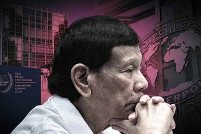 Rodrigo Duterte akhirnya diheret ke Mahkamah Jenayah Antarabangsa (ICC) di The Hague.