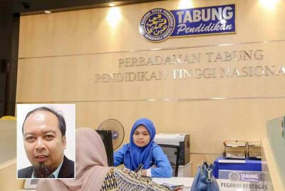 Sehingga 2023, jumlah tunggakan pinjaman pendidikan PTPTN adalah sebanyak RM10.853 bilion manakala bayaran balik diterima RM3.553 bilion atau mewakili 32.7 peratus. Foto kecil: Ahmed Razman