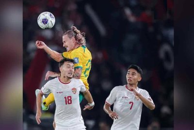 Indonesia mengikat Australia tanpa jaringan di Gelora Bung Karno
pada September lalu.