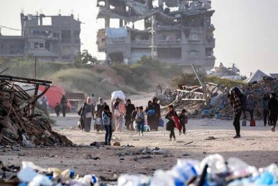 Israel pada 18 Mac melancarkan serangan udara yang paling hebat ke atas Semenanjung Gaza sejak gencatan senjata Januari, dengan pasukan penyelamat melaporkan sekurang-kurangnya 404 orang terbunuh. Foto AFP