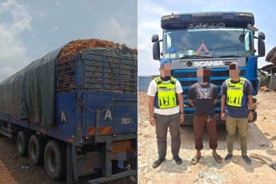 Seorang lelaki berusia 38 tahun ditahan bagi membantu siasatan.