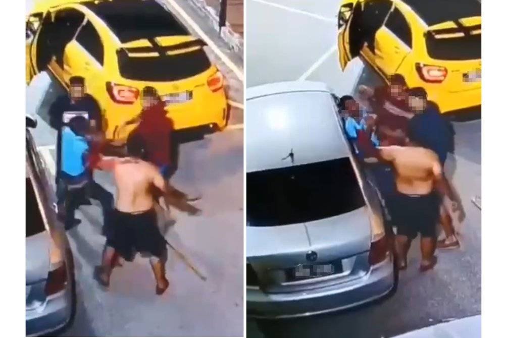 Tular rakaman kejadian pergaduhan di Jalan Raja Muda, Klang yang berlaku pada 7 Februari lepas.