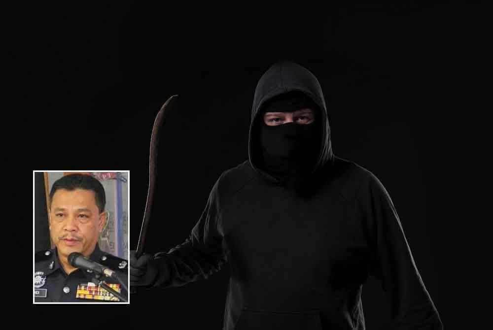 Sebuah keluarga di Felda Chini Timur berdepan detik cemas apabila empat lelaki bertopeng dan bersenjatakan pisau memecah masuk rumah mereka dalam kejadian samun pada Khamis. - Gambar hiasan 123RF, gambar kecil: Mohd Zaidi