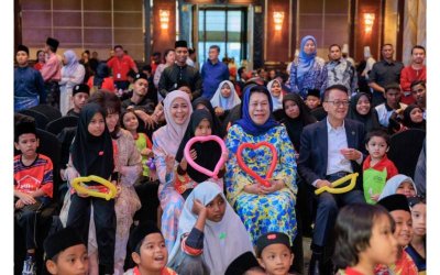 Keberangkatan Tengku Permaisuri Selangor, Tengku Permaisuri Norashikin dan kehadiran bersama pengasas dan Pengerusi Sunway Group, Tan Sri Sir Dr. Jeffrey Cheah telah menggembirakan lebih 300 anak yatim dan dan kanak-kanak asnaf sempena Ramadan serta kedatangan Syawal nanti.