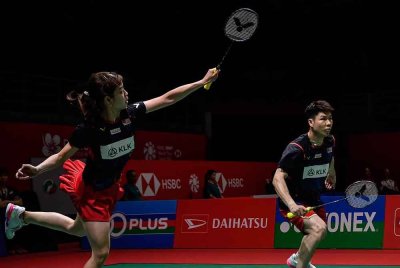 Perjuangan Soon Huat-Shevon Lai di Terbuka Switzerland terhenti suku akhir. Foto Agensi