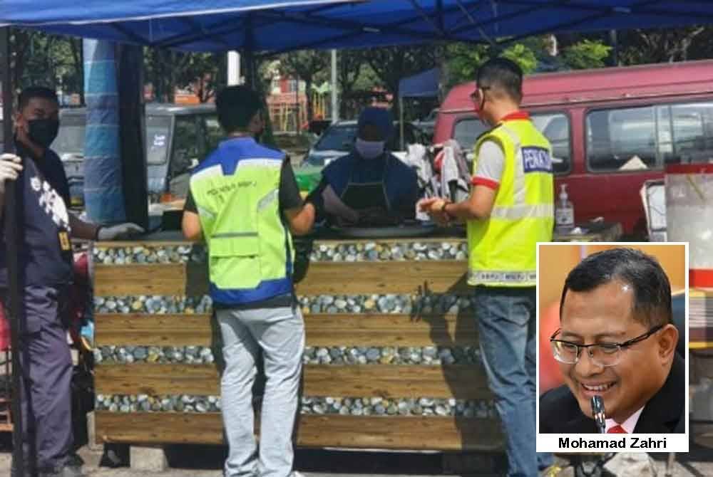 Sehingga 23 Mac unit penguatkuasaan MBPJ merekodkan 218 kesalahan membabitkan kes peniaga tidak memakai apron, penutup kepala dan berkasut di bazar Ramadan.
