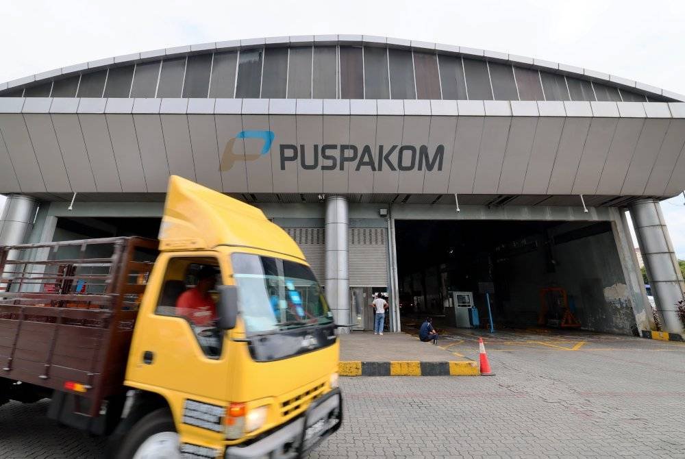 Pusat Pemeriksaan Kenderaan Berkomputer (Puspakom). Gambar fail