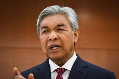 Ahmad Zahid Hamidi.