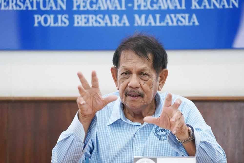 Meor Chek menyatakan, Skim Ex-Gratia Bencana Kerja PDRM diwujudkan bagi memastikan pampasan diberikan kepada keluarga anggota yang meninggal dunia atau mengalami kecacatan kekal semasa bertugas.