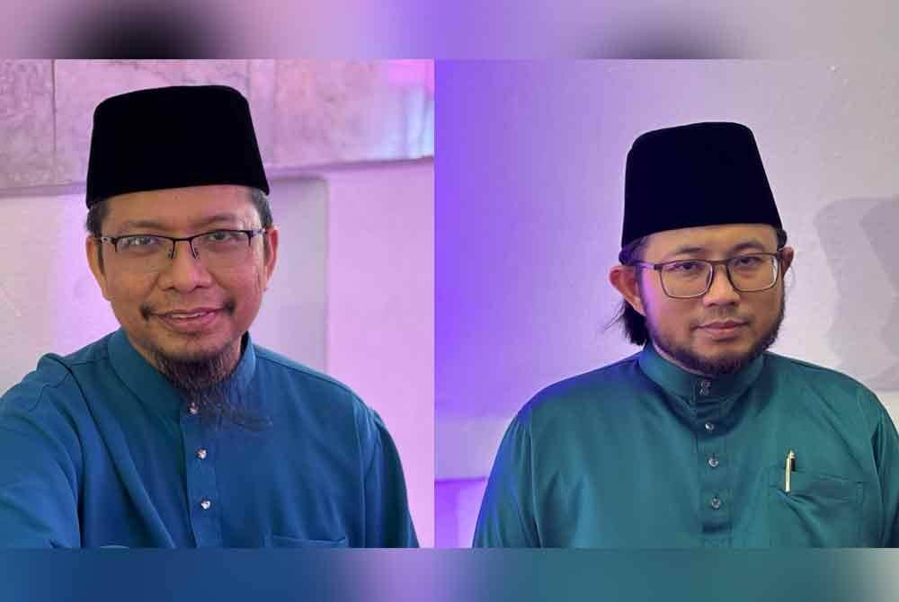 Fazrul Ismail (kiri), Khairil Husaini Jamil