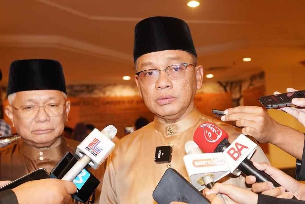 Mohd Na'im ketika ditemui media selepas Program World #QuranHour 2025 di Masjid Sultan Haji Ahmad Shah, Universiti Islam Antarabangsa Malaysia (UIAM) pada Selasa.