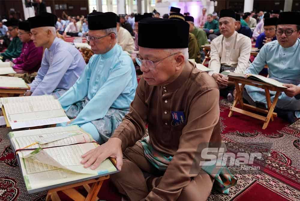 Hussamuddin turut serta membacakan Surah Al-Saff sempena program World #QuranHour 2025 pada Selasa.