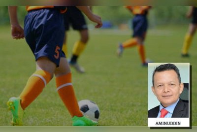 NUTP berharap kerajaan kekal menyediakan kemudahan padang di sekolah bertingkat tinggi yang dicadang dibangunkan bagi menangani isu kepadatan sekolah. (Gambar kecil: Aminuddin Awang)