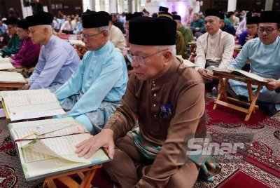 Hussamuddin turut serta membacakan Surah Al-Saff sempena program World #QuranHour 2025 pada Selasa.