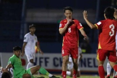 Ngoc Quang meletakkan Vietnam memimpin perlawanan di Binh Duong. Foto: Agensi