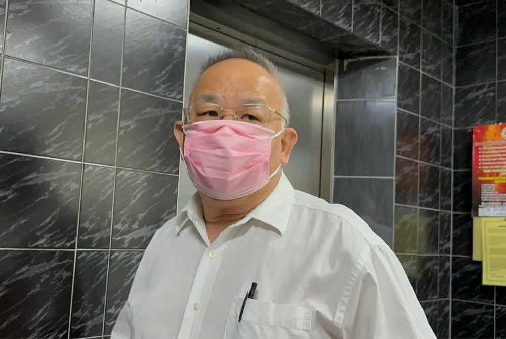 Chuan Jin ketika hadir ke Mahkamah Sesyen Butterworth pada Rabu.