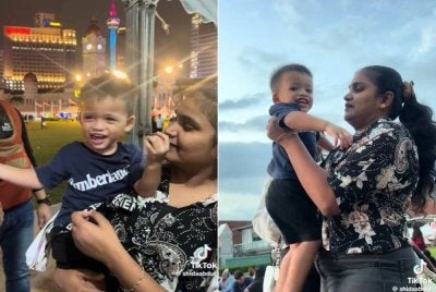 Adam gembira dapat bertemu Amma yang menjaganya ketika berusia tiga bulan.