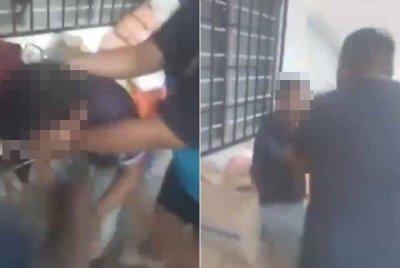 Video tular seorang lelaki disyaki mengintip seorang remaja perempuan yang sedang mandi di sebuah rumah, di sini pada Ahad.