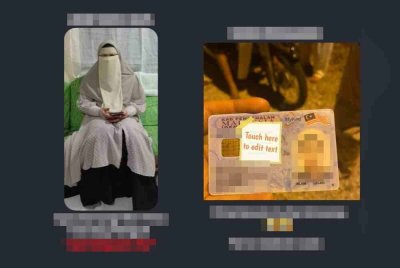 Gambar Hidayah yang dihantar adik Maya menimbulkan kecurigaan sebelum terbongkar identiti sebenar 'gadis' itu. Kad pengenalan 'Hidayah' yang mendedahkan indentiti sebenarnya.