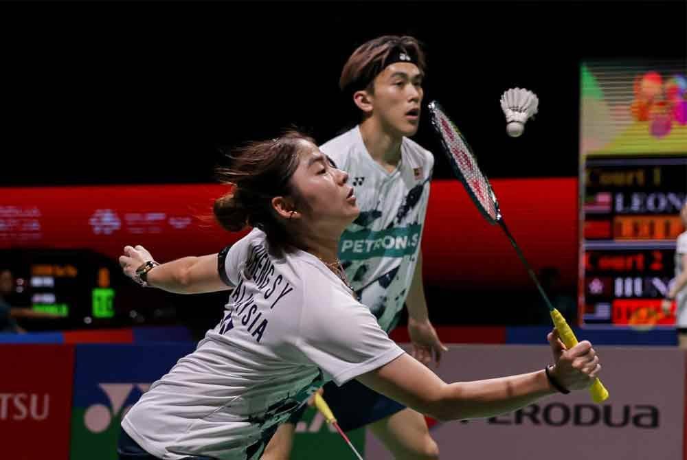 Su Yin (kiri) dan Pang Ron tekad memberikan aksi terbaik pada BAC di China bulan depan.