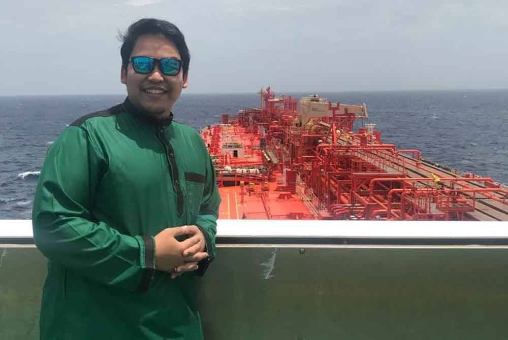 Mohd Nazreen pertama kali menyambut raya di perantauan selepas berkahwin pada 2019.