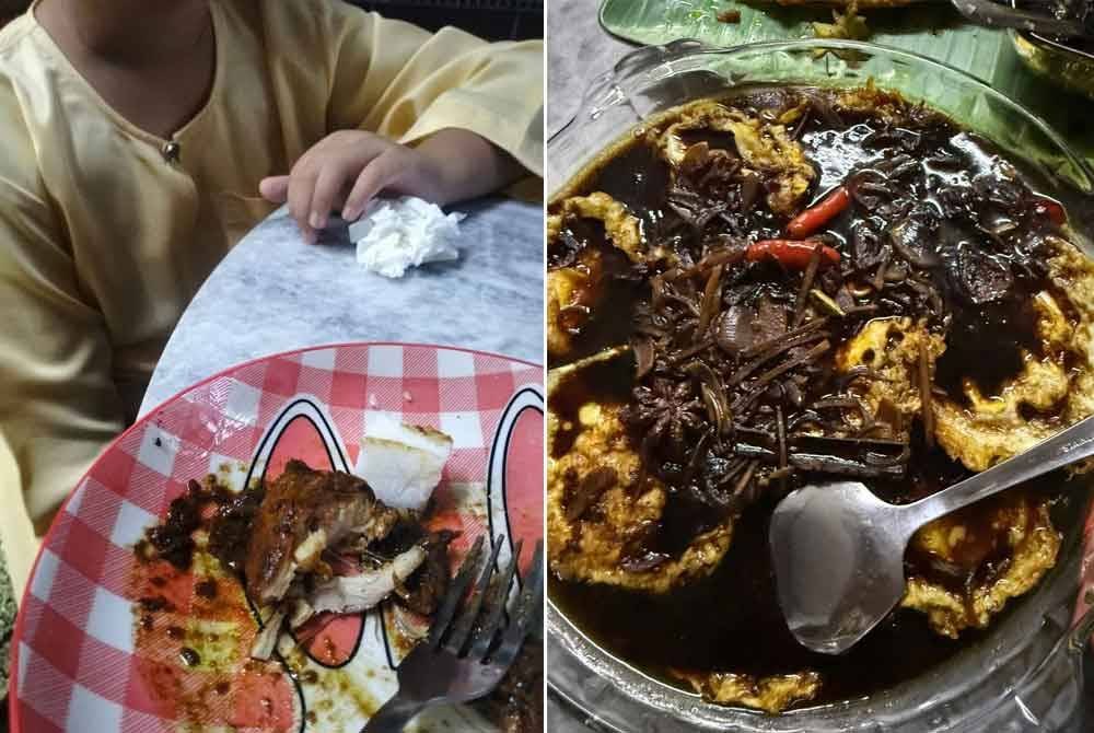 Hantaran dimuat naik Fadhlina pada Hari Raya Aidilfitri pada Isnin. Foto Facebook Fadhlina Sidek (Gambar kanan, hantaran Fadhlina di Facebook sekitar awal Mac lalu.)