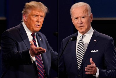 Donald Trump, Joe Biden. Foto AP