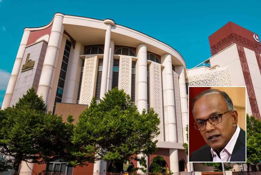 Masjid Maarof antara sasaran utama rancangan serangan salah seorang remaja tersebut. Gambar kecil: K Shanmugam